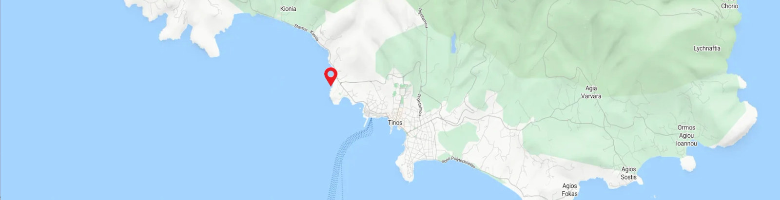 Map location of Stavros Bay Suites